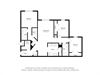 Oaks at St. John_2D_3 Bedroom Floor Plan